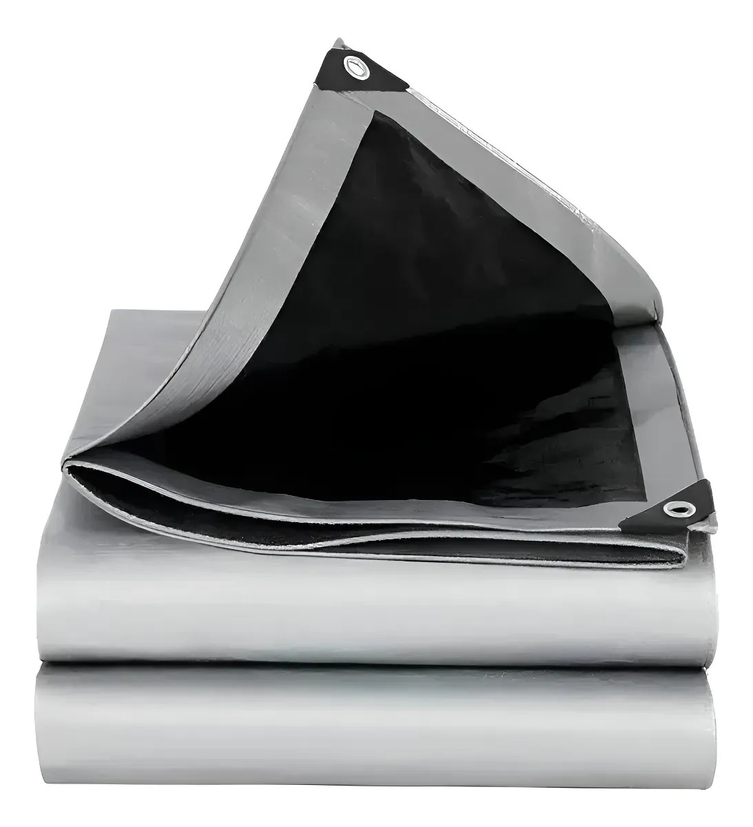 Lona Impermeable De Polietileno 2x3m Gris Jadevr Jdtq8823