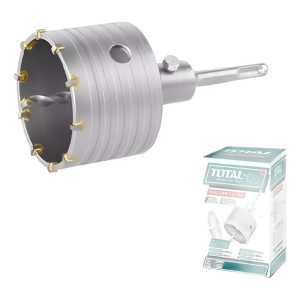 Mecha Copa Diamantada 100mm Para Mampost. + Bastago 110 Mm