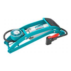 Inflador De Pie Con Pedal Total 150psi Con Manómetro, Auto M