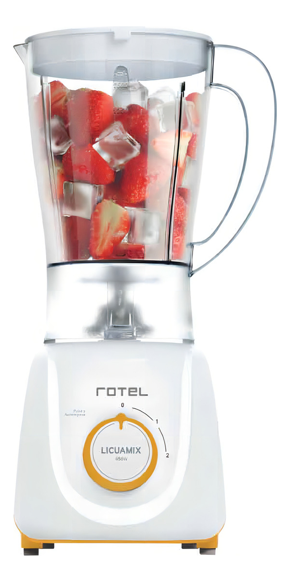 Licuadora Rotel Licuamix 450w Color Blanco 2.1l Pica Hielo Portátil
