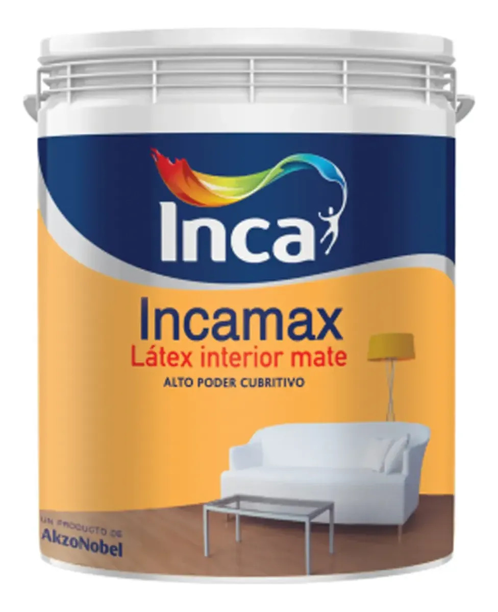 Latex Int. Incamax Blanco Mate Inca 20l