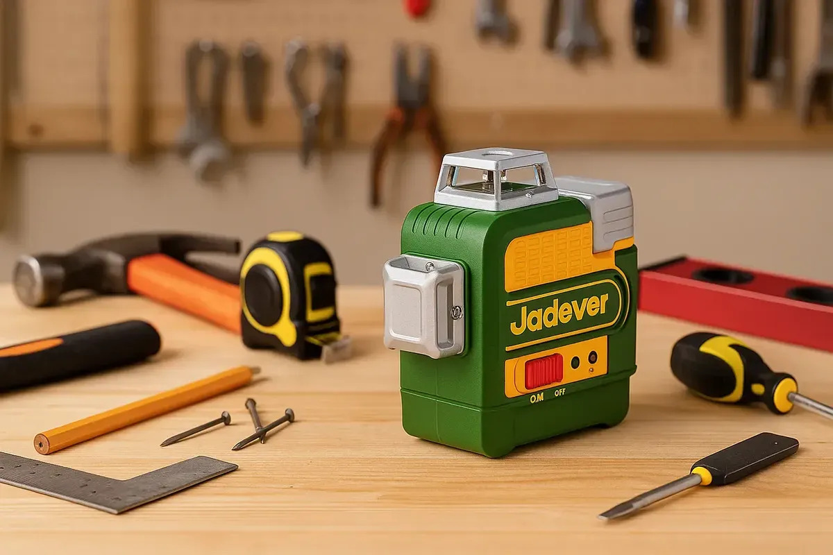 Nivel Láser Verde 3d Jadever Jlde8m12 Preciso Y Potente 12v - Imagen 2