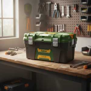 Caja Plastica De Herramientas Jadever 24 Cierre Metalico