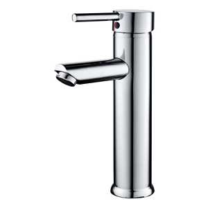 Monocomando Rimontti 50484 24 Cm Pico Recto Mf Shop Plateado Brillante