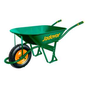 Carretilla Jadever Jdwb7f01 Color Verde Con Amarillo