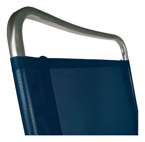 Silla De Playa Master Plus De Aluminio 2112 Blue Mor - Imagen 5
