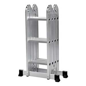 Escalera Aluminio Multifuncion Reisam 4x3 Escalones Maria