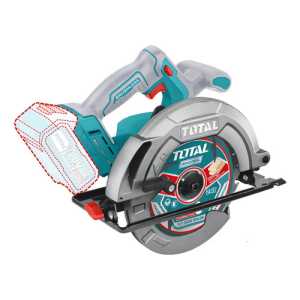 Sierra Circular Inalámbrica Total - Motor Brushless, Sin Car