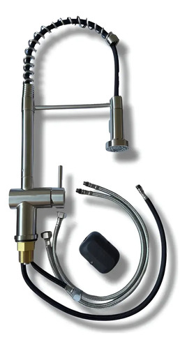 Monocomando Cocina Mesada C/manguera Flexible Chef Uhome