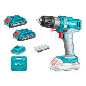 Taladro Atornillador Inalámbrico Total 20v Industrial Mandri