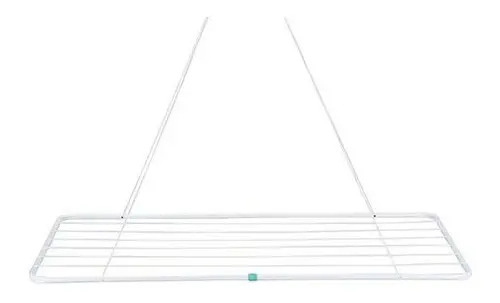 Tendedero De Techo Mor Acero Soporta 15kg 8.19m 140x56x2cm - Imagen 2