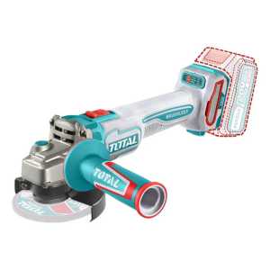 Amoladora Sin Carbones Total 20v - 5'' 125mm, A Batería