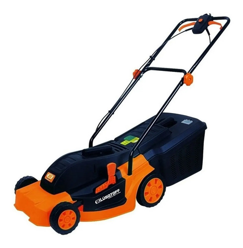 Cortadora De Pasto Eléctrica Lüsqtoff Lco-1640b Con Bolsa Recolectora De 1.6 Kw Y