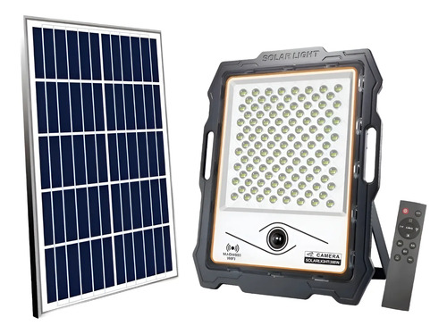 Foco Led Solar 100w Con Camara De Vigilancia Ferreteria K37