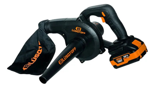 Sopladora Inalambrica Lusqtoff 2 Baterias Black Series Color - Imagen 6