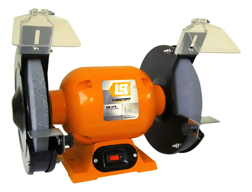 Amoladora De Banco 375 W Lusqtoff Color Naranja Frecuencia