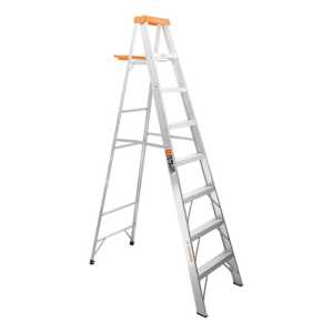 Escalera Aluminio Truper 7 Escalones Tijera 2,13mts 175kg