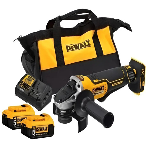 Amoladora Angular Inalambrica Dewalt Dcg413p2 20 Volt Dewalt