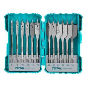 Broca Para Madera De Paleta Jgo X 12 Pz Total Tacsdl1201