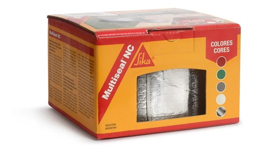 Membrana Autoadhesiva Sika C/aluminio Flexible 10 Cm X 10 Mt