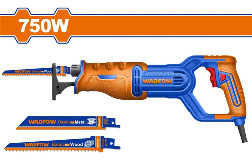 Sierra Sable 750w 115mm + Accesorios Wrs15752 Wadfow - Imagen 2