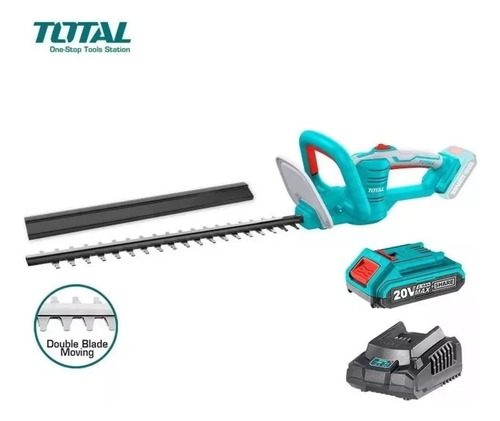 Cortacerco 20v + Batería + Cargador Marca Total Thtli20461 - Imagen 2