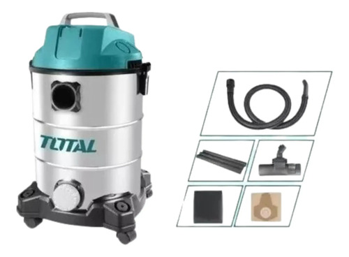 Aspiradora Total 30 Litros 1300w Seco Húmedo Tvc13301