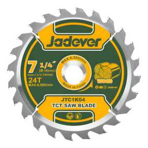 Hoja De Sierra Para Madera Tct Jadever Jdtc1k04