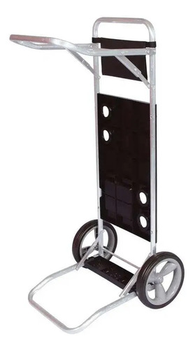 Carrito De Playa De Aluminio Negro De Hasta 15 Kg 002595 Mor - Imagen 2