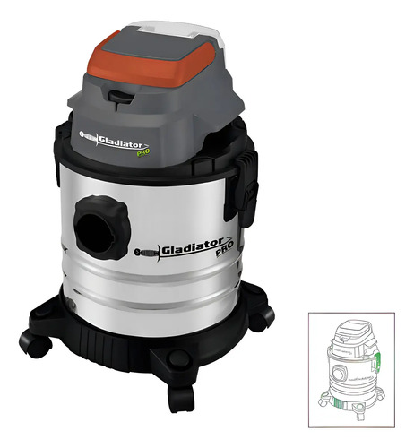 Aspiradora 20 Lts No Incluye Bat Gladiator Pro- A820/18