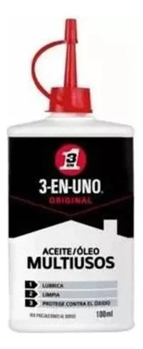 Aceite Lubricante Multiuso 3 En 1 Usa 90 Ml Petaca Maria