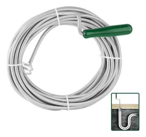 Cinta Destapacaño Destapa Cañerias Flexible 5mx9mm Jadever
