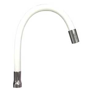 Pico Flexible Para Cocina Monocomando Blanco Snake Pa Blanco