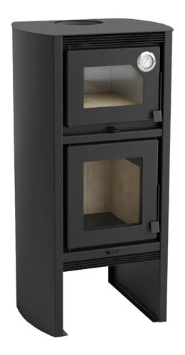 Calefactor Estufa Horno Doble Combustión Metavila Kit Techo