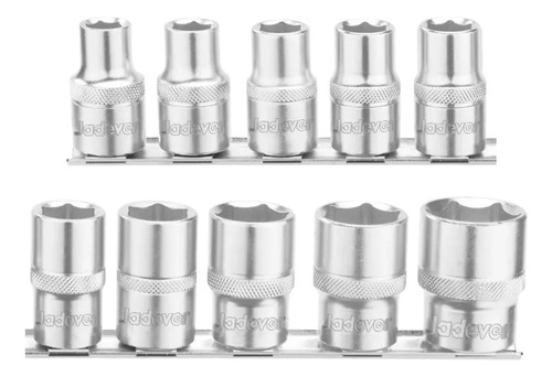 Set 10 Dados 10-24mm Enc 1/2 Jadever Jdst2410 - Imagen 2