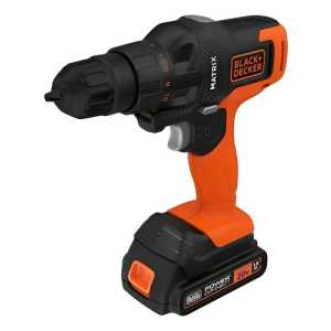 Taladro Black+decker Mtx20k4-ar Matrix Inalámbrico 4 Cabezal