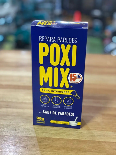 Reparador De Paredes Poximix Interior 500g 15 Minutos - Imagen 3