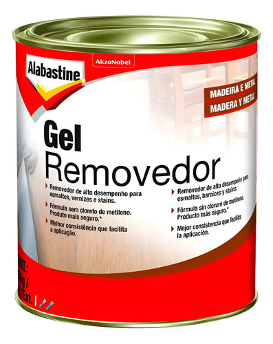 Removedor De Pintura En Gel Alabastine Inca 0,9 Lts
