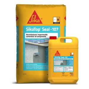 Sika Top Seal 107 Revestimiento Impermeable X 25kg A+b