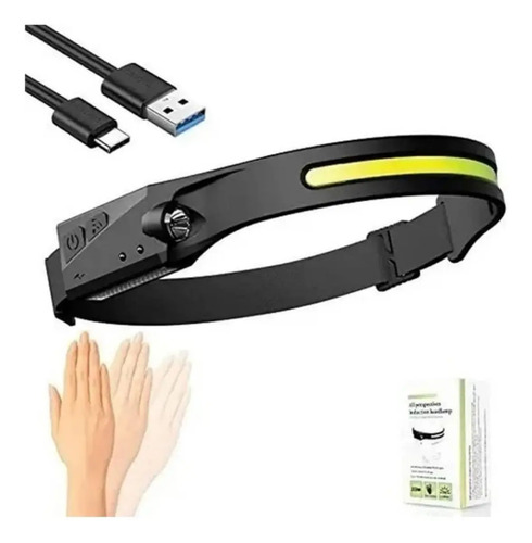 Linterna Frontal Luz Led Camping De Cabeza Maxwell Maria - Imagen 5