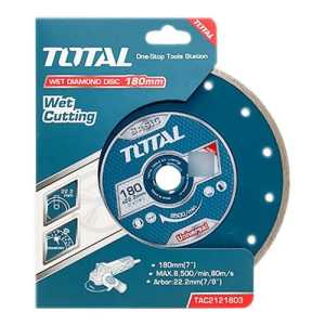 Disco Diamantado Corte Humedo 7 180mm Total Tac2121803 Maria