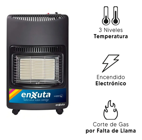 Estufa Gas Enxuta Con Válvula Maria - Imagen 4