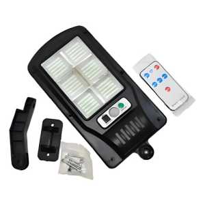 Foco Solar De Calle 100w Con Control Remoto K37