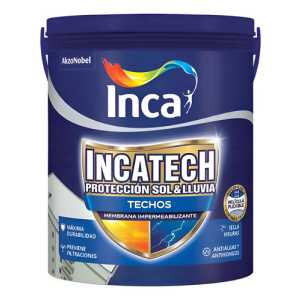 Membrana Liquida Inca Incatech Teja Impermeabilizante 4kg