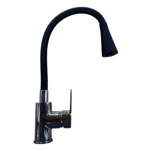 Grifo De Cocina Monocomando Rimontti 51543 Negro