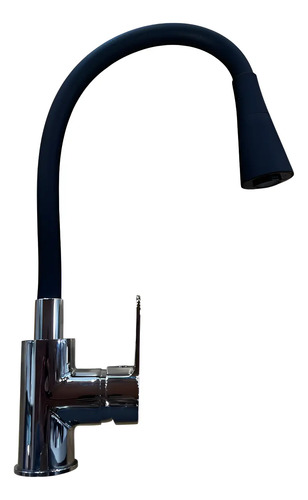Grifo De Cocina Monocomando Rimontti 51543 Negro