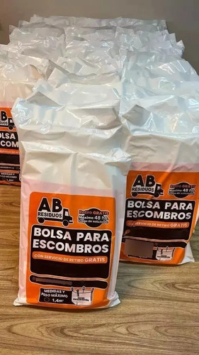Bolsa Escombro Ab Residuos 1,4mts3 Cúbicos Ferreteria Maria - Imagen 2