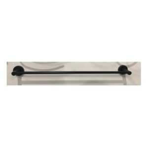 Toallero Recto 55cm Negro - Flowyflex