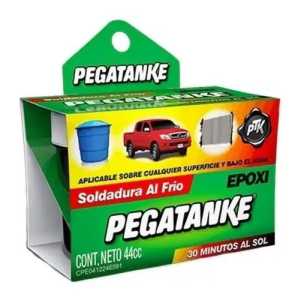 Pegamento Pegatanke Epoxi Soldadura En Frio Color Negro