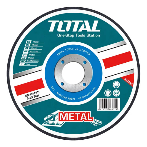Disco Corte Metal Total 355mm (14) 3.0mm X 25.4mm, Sensitiva